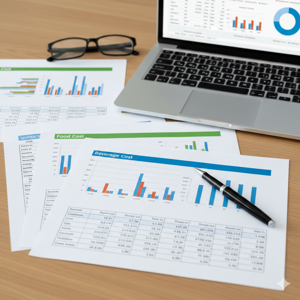 Veri analizi yapan profesyonel Cost Controller.